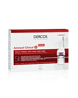 Vichy Dercos Aminexil Clinical Donne Trattamento Anti-Caduta dei Capelli per Donne 126 ml