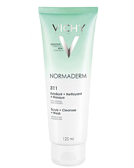 Vichy Normaderm 3in1 Gel Detergente, Peeling, Maschera 125 ml