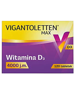 Vigantoletten Max 4000 j.m., Tabletki