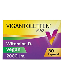 Vigantoletten Max Vegan 2000 j.m., Kapsułki
