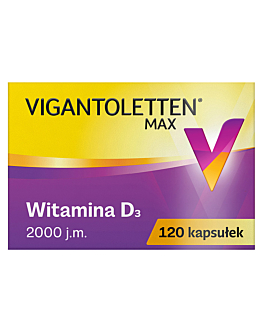 Vigantoletten Max Witamina D3 2000 j.m., Kapsułki