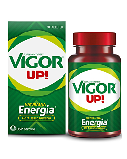Vigor UP!, Zestaw witamin i  minerałów, Tabletki
