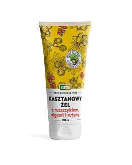 Virde, Kasztanowy żel z ruszczykiem algami i rutyną 