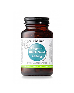 Viridian Ekologiczna Czarnuszka 450 mg, Kapsułki