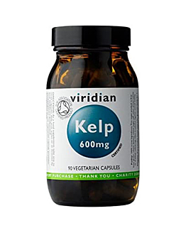 Viridian Ekologiczny Kelp, Suplement diety z jodem, Kapsułki