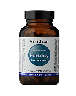 Viridian Fertility For Women, Preparat wspomagający płodność u kobiet, Kapsułki