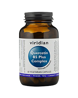 Viridian Kwercetyna B5 Plus Kompleks, 60 Kapsułek