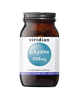Viridian L-Lizyna 500 mg, Kapsułki