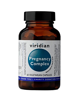 Viridian Pregnancy Complex, Suplement diety dla kobiet w ciąży, Kapsułki wegetariańskie
