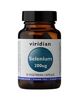Viridian Selen 200 mcg, Kapsułki
