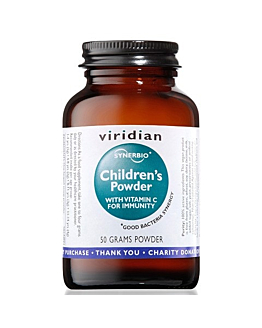 Viridian Children's Powder, Synbiotyk dla dzieci z witaminą C