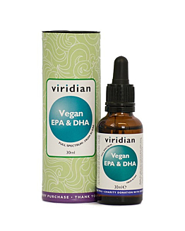 Viridian Vegan Omega 3 EPA i DHA, Płyn