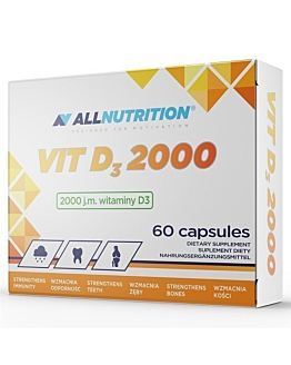 Allnutrition D3 2000, Kapsułki