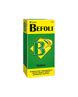 Befoli, Suplement diety zawierający witaminy z grupy B, Tabletki