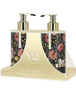 Vivian Gray Zestaw Botanicals Mydło w płynie + Krem do rąk