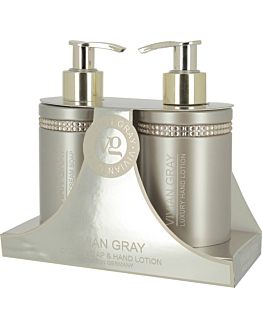 Vivian Gray Zestaw Brown Crystals Mydło w płynie + Krem do rąk