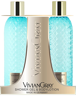 Vivian Gray Zestaw Gemstone Jasmine & Patchouli Żel pod prysznic + Balsam do ciała
