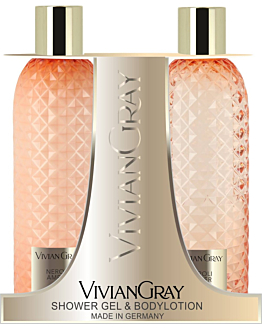 Vivian Gray Zestaw Gemstone Neroli & Amber Żel pod prysznic + Balsam do ciała
