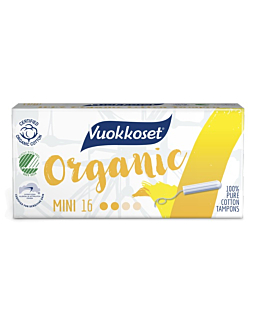 Vuokkoset 100% BIOTampony Mini