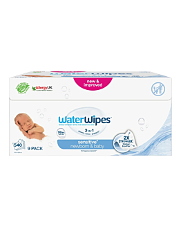 WaterWipes BIO Chusteczki nawilżane wodne 9 x 60 szt. 