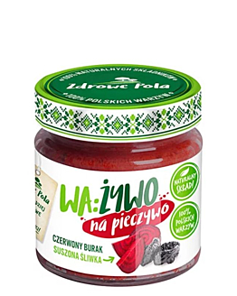 Wa:Żywo Pasta z Czerwonego Buraka z Suszonymi Śliwkami