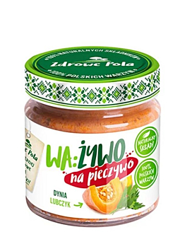 Wa:Żywo Pasta z Dyni z Lubczykiem