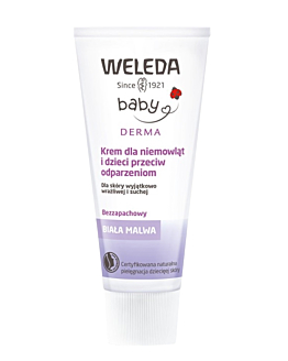 Weleda Krem Dla niemowląt i Dzieci przeciw Odparzeniom z Białą Malwą
