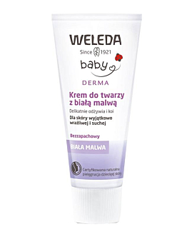 Weleda Krem do twarzy z Białą Malwą