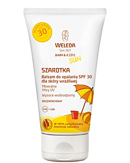 Weleda Szarotka Balsam do opalania dla skóry wrażliwej SPF 30