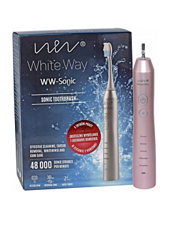 White Way WW-Sonic Soniczna Szczoteczka Do Zębów Różowa