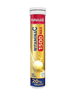 Witamina C Max 1500 mg, Tabletki musujące