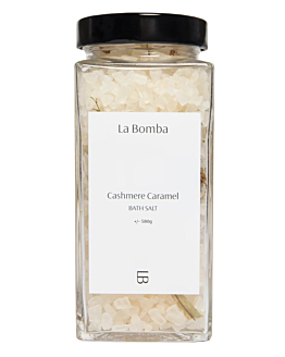 La Bomba Cashmere Caramel - Sól do kąpieli  580 g