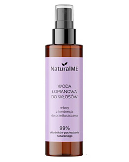 NaturalME Woda łopianowa do włosów tłustych