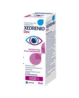 Xedrenio Dex, Nawilżające krople do oczu z dekspantenolem
