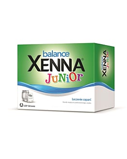 Xenna Balance Junior, Leczenie zaparć, Saszetki o smaku pomarańczowym