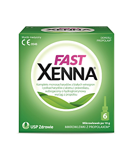 Xenna Fast, Preparat na zaparcia, Mikrowlewka doodbytnicza