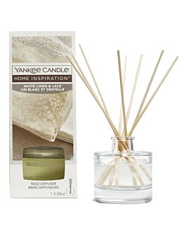 Yankee Candle Home Inspiration Patyczki Zapachowe White Linen And Lace