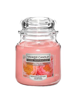 Yankee Candle Home Inspiration Candela Media Coral Peony 340 g