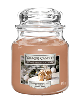 Yankee Candle Świeca Home Inspiration Gingerbread House  Średni
