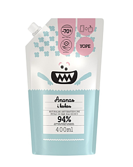Yope Mydło do rąk dla dzieci Ananas i Kokos Refill, 400 ml