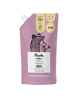 Yope Mydło w płynie Śliwka/Szafran Refill, 500 ml