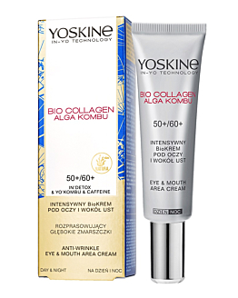 Yoskine Bio Collagen, krem pod oczy 50+/60+, 15 ml