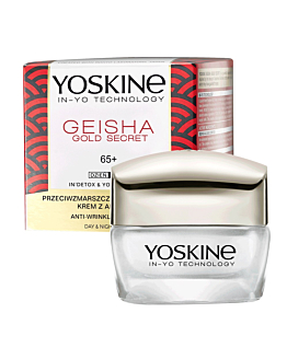 Yoskine Geisha Gold Secret, krem do twarzy na dzień i na noc 65+, 50 ml