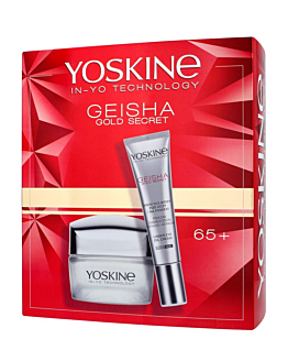 Yoskine Geisha Gold Secret 65+ (Krem do twarzy + Krem pod oczy )