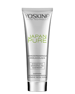 Yoskine Japan Pure mikrodermabrazja, peeling szafirowy, 75 ml