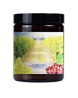 Your Candle Świeca sojowa Toskańskie Winogrona, 180 ml