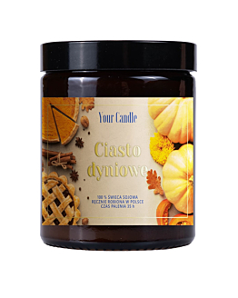 Your Candle Świeca zapachowa sojowa Ciasto Dyniowe, 180 ml