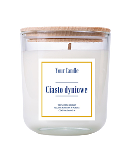 Your Candle Świeca zapachowa sojowa Ciasto Dyniowe, 210 ml