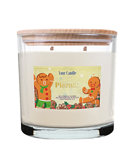 Your Candle Świeca zapachowa sojowa Piernik, 400 ml