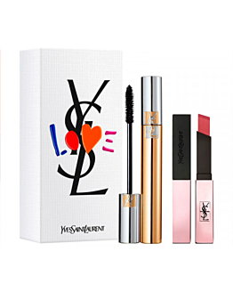 Yves Saint Laurent Zestaw (Maskara Volume Effet Faux Cils + Pomadka Rouge Pur Couture 203)